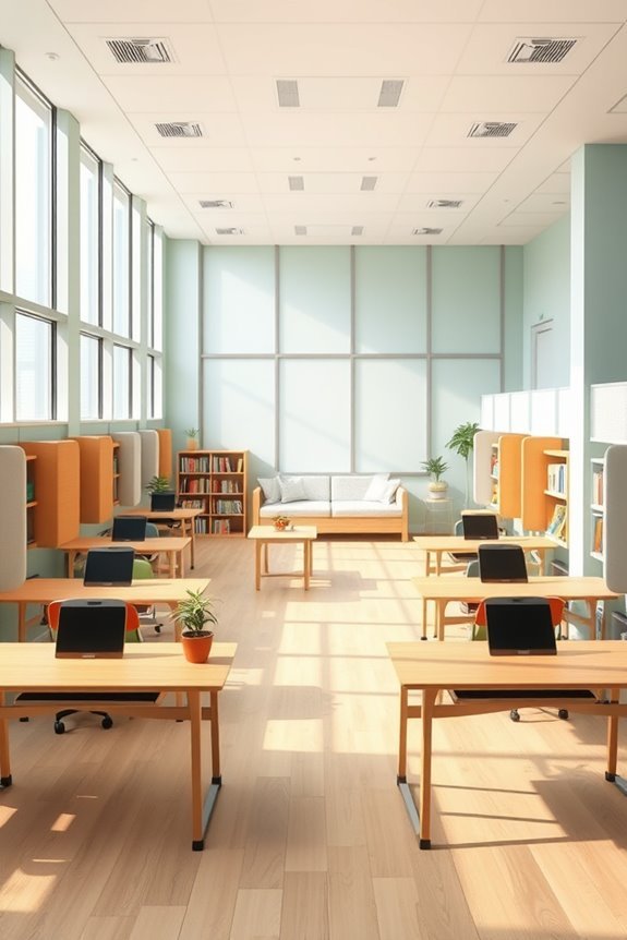 sound proof study zones established