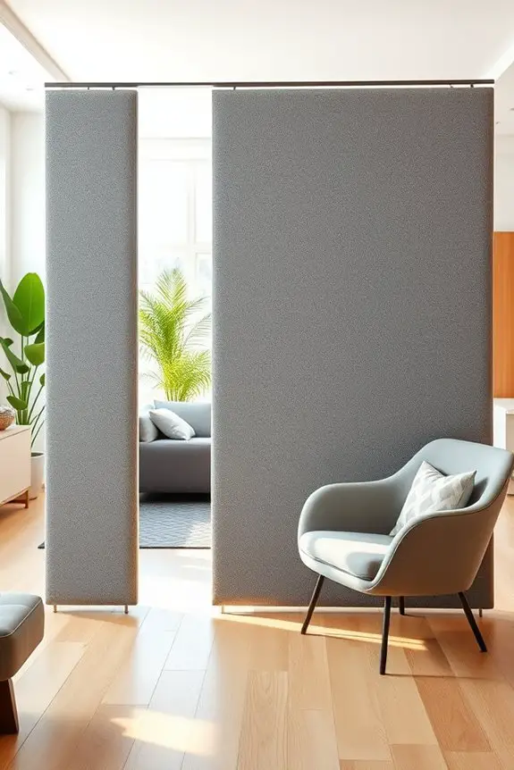 soundproof stylish space dividers
