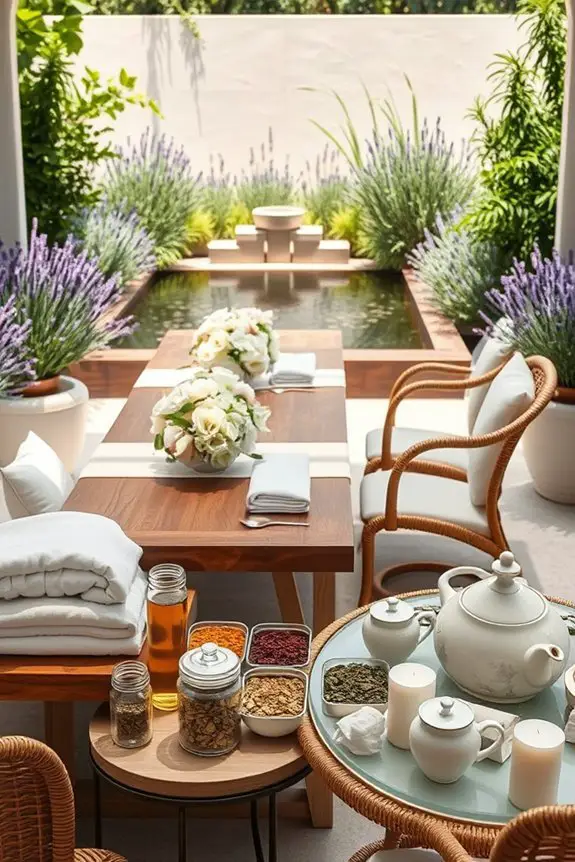 spa day bridal retreat
