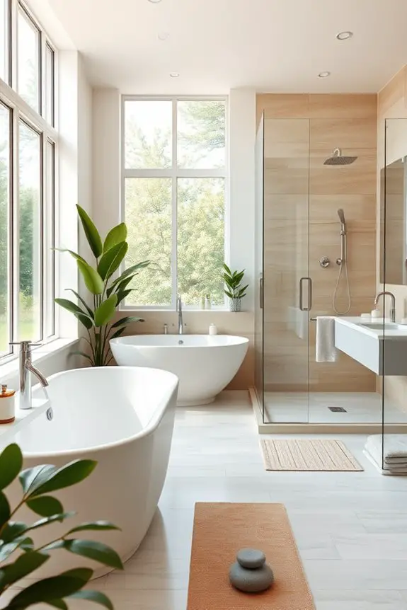 spa inspired bathroom retreat