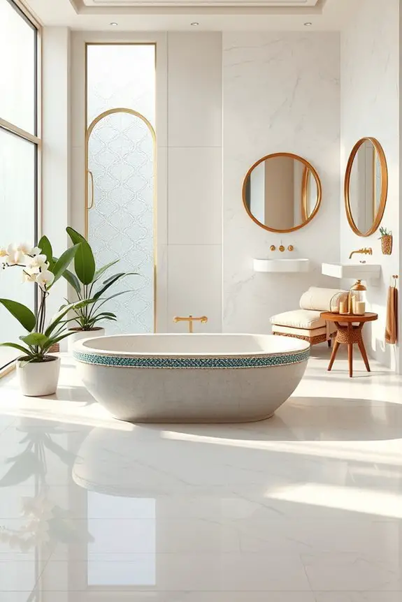 spa like bathroom amenities