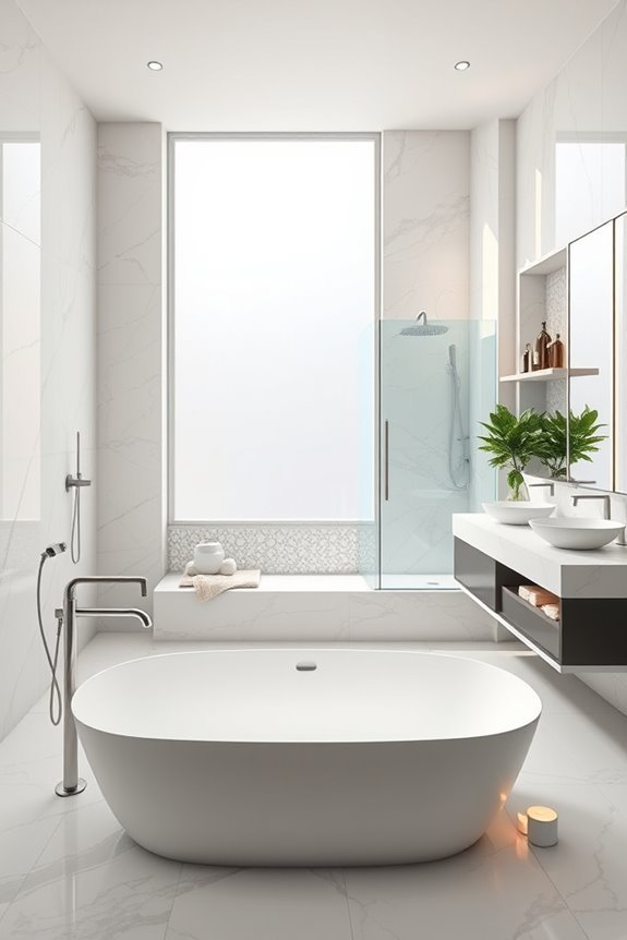 spa like luxurious bathroom retreat