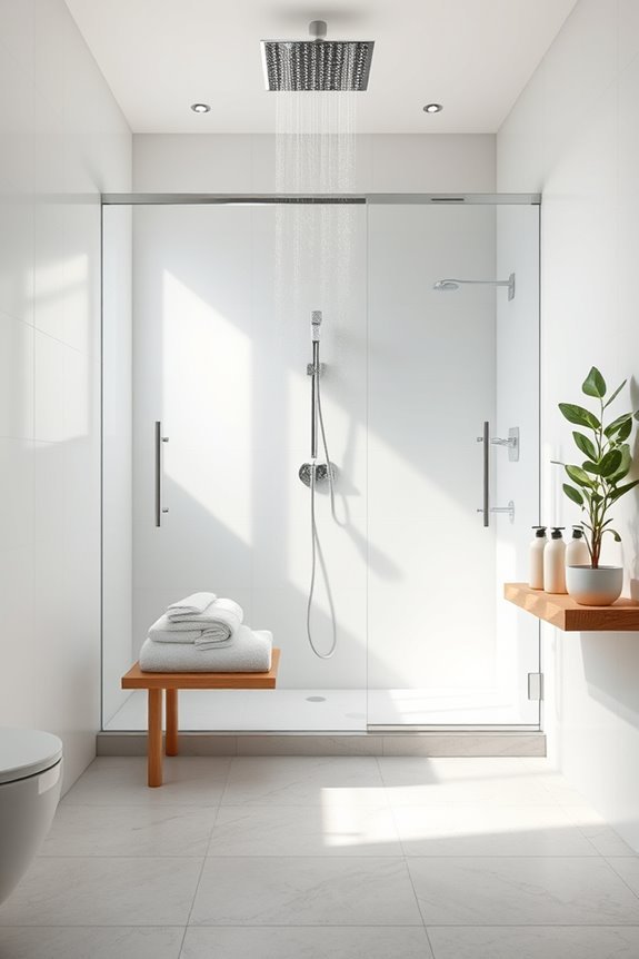 spa like shower retreat experience