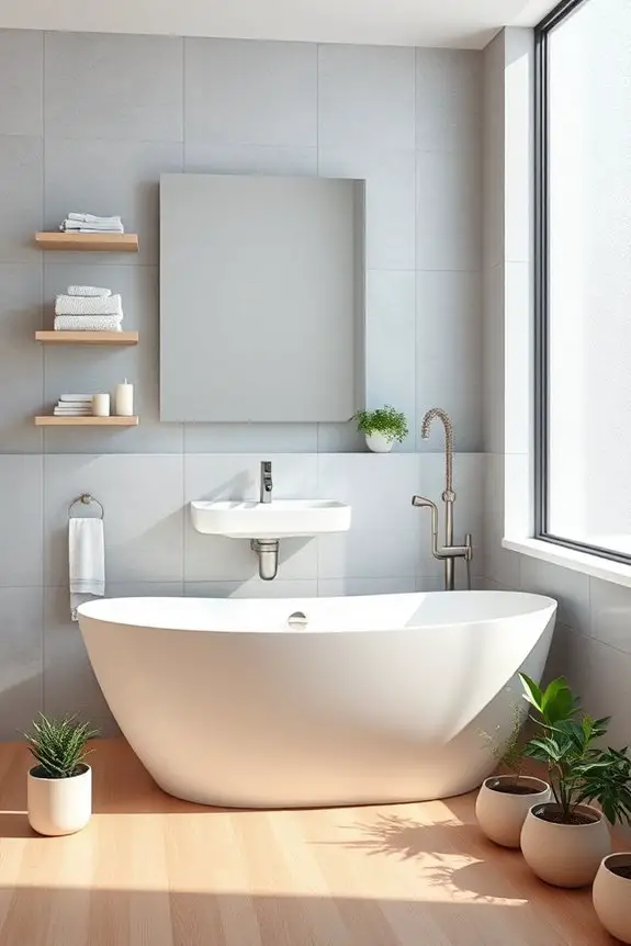 space efficient bathtub options