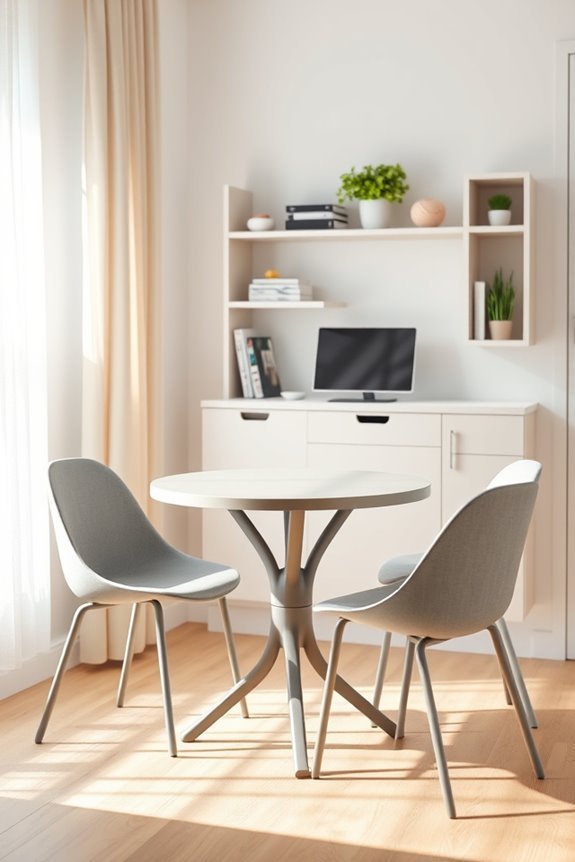 space efficient dining solutions