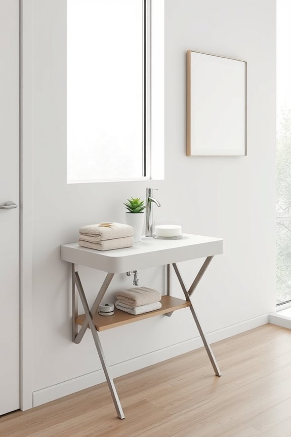space efficient folding table solution