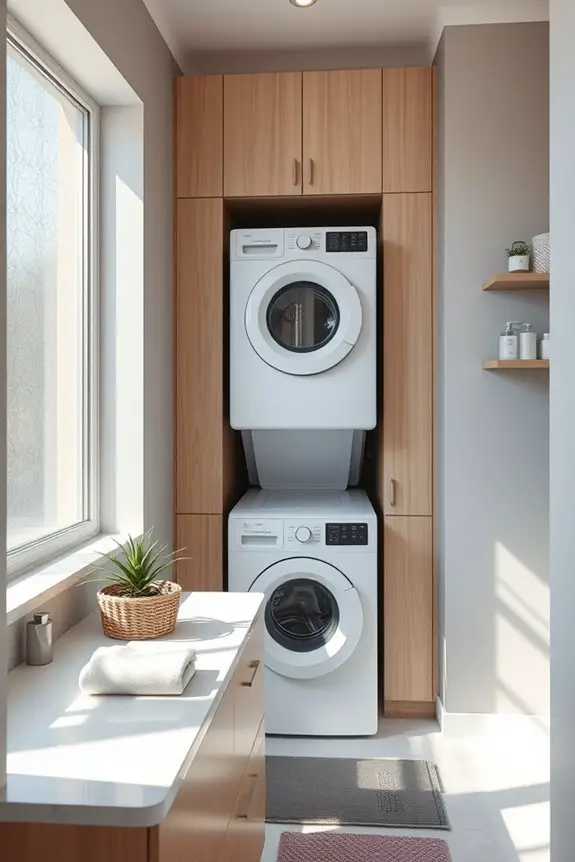space efficient laundry solutions available