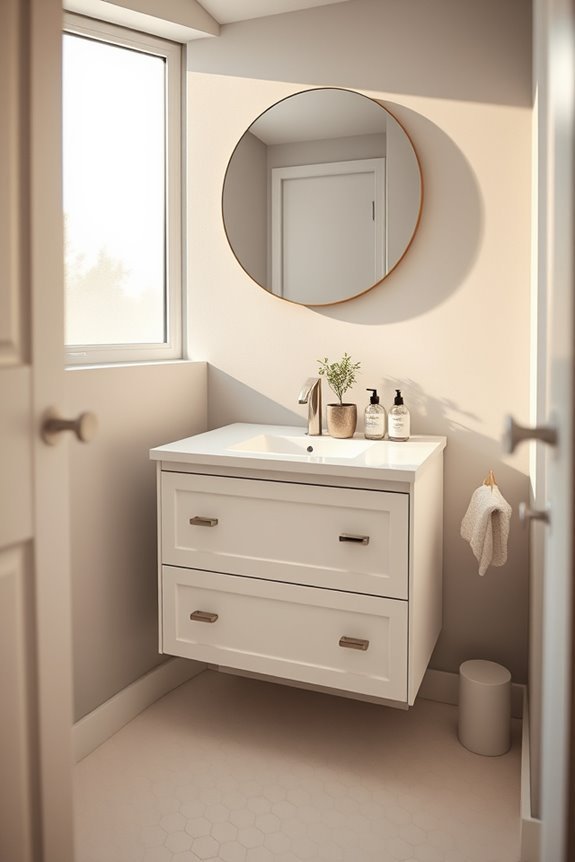 space saving bathroom vanities