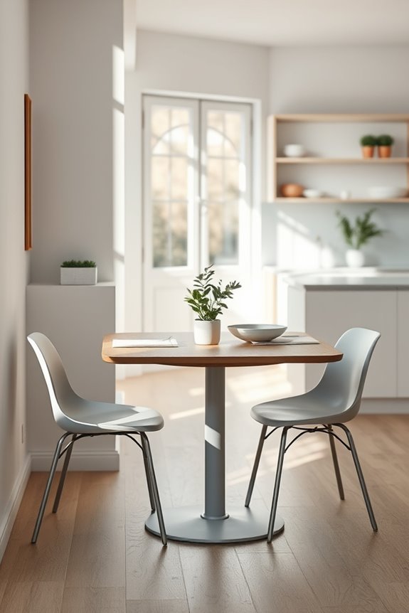 space saving dining solution