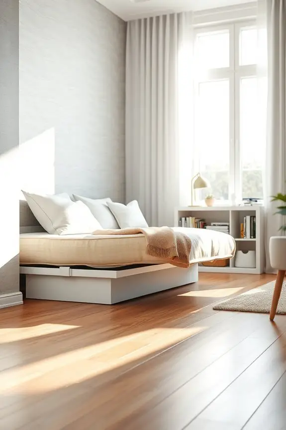 space saving guest bed solution