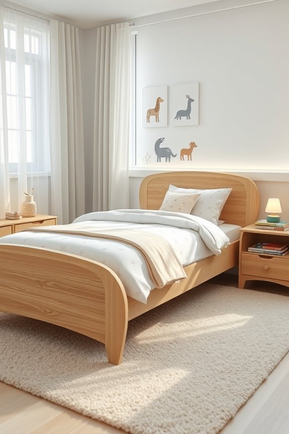 space saving integrated beds