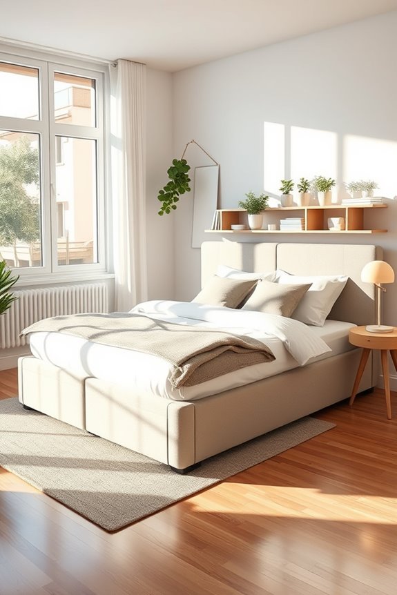 space saving multifunctional box bed