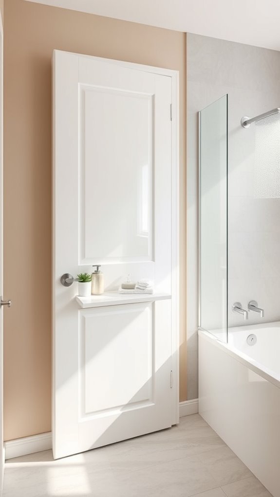 space saving pocket door styles
