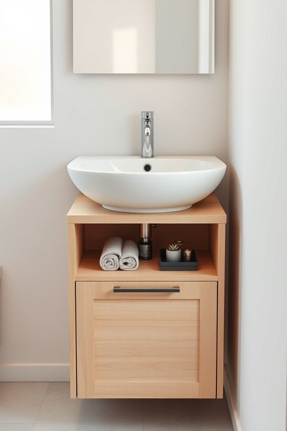space saving sink cabinet solutions