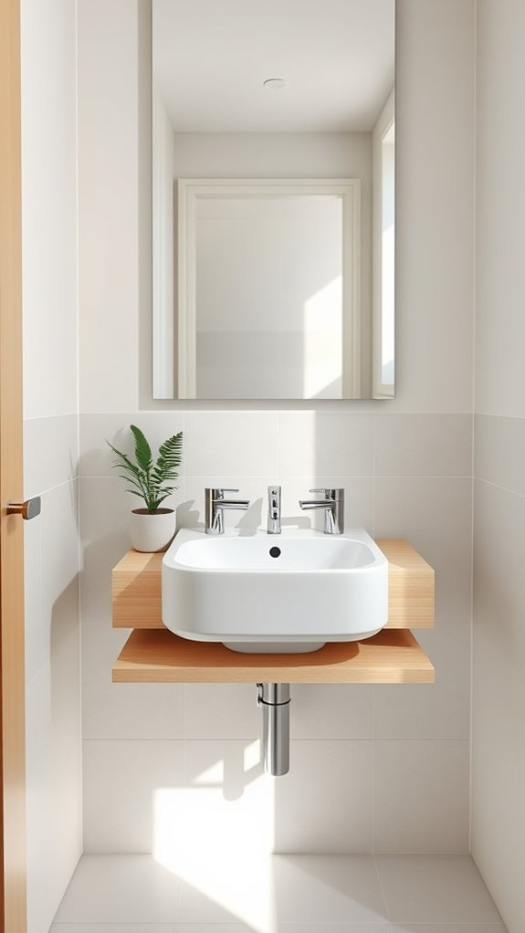 space saving sink options