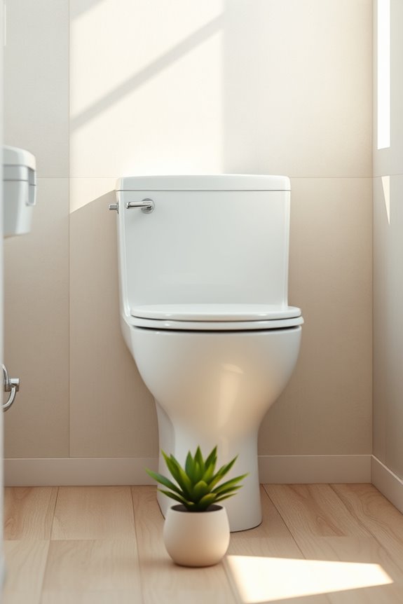 space saving stylish toilets