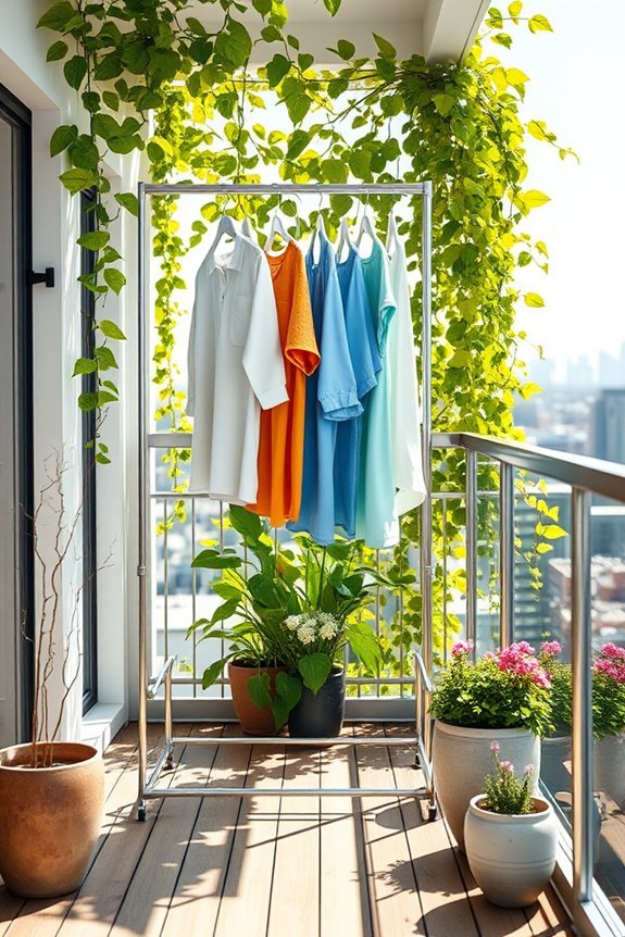 space saving vertical drying racks
