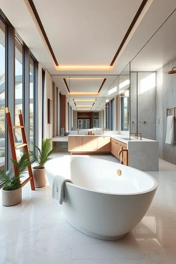 spacious fluid minimalist design