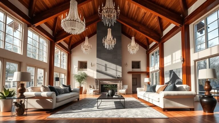 spacious high ceiling designs