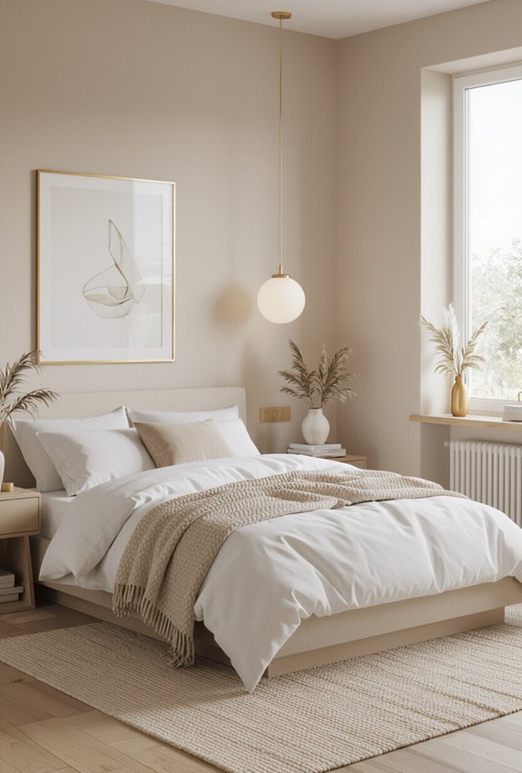 sparingly use slim matte gold