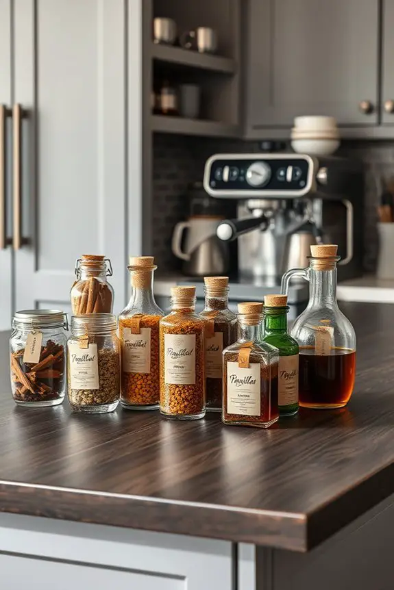 spices and syrups elevate coffee
