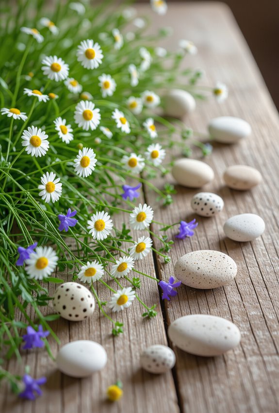 spring inspired table decor