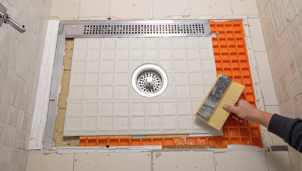 stable waterproof tile foundation