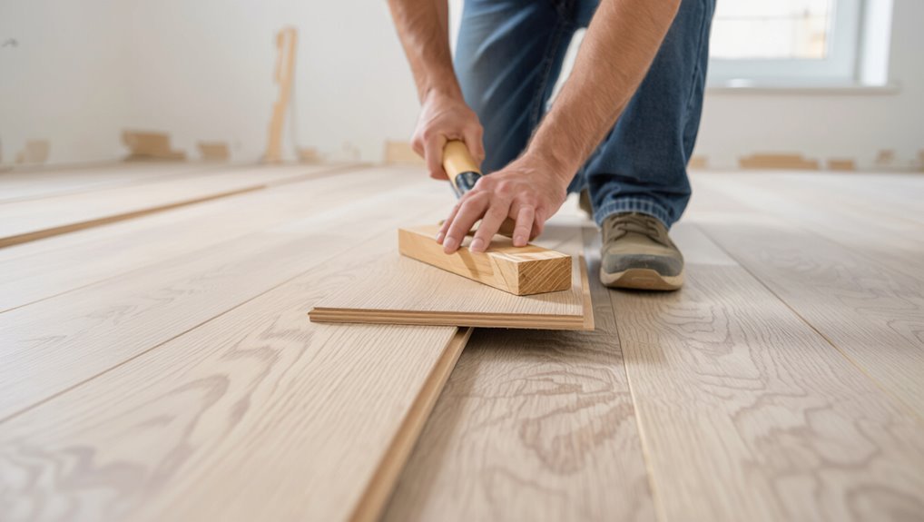 stagger seams for strength