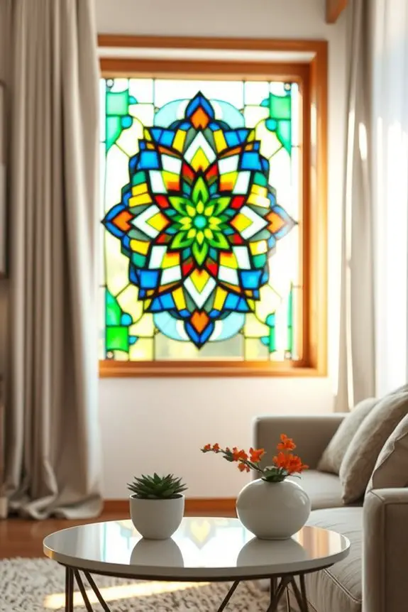 stained glass window project