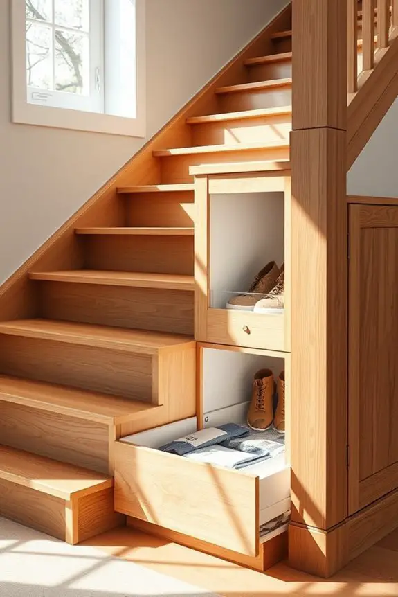 staircase storage solutions unveiled