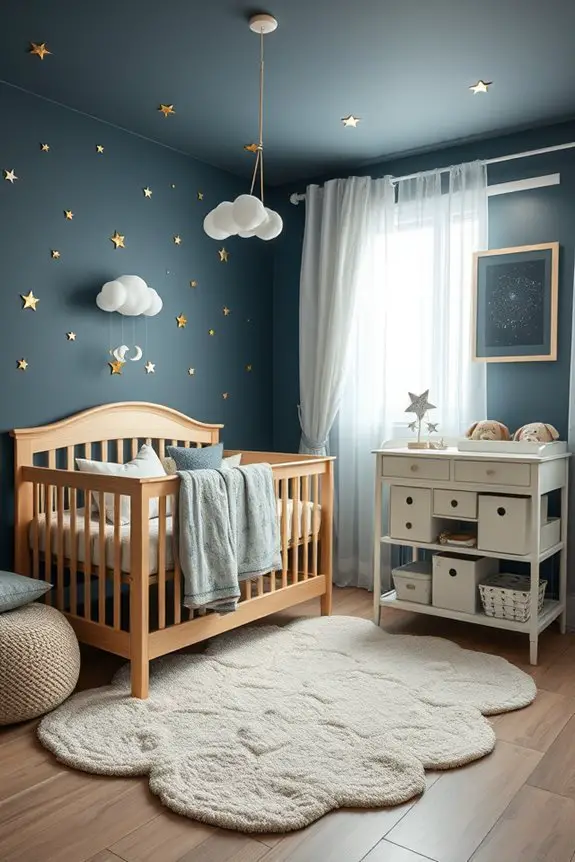 starry night sky decor
