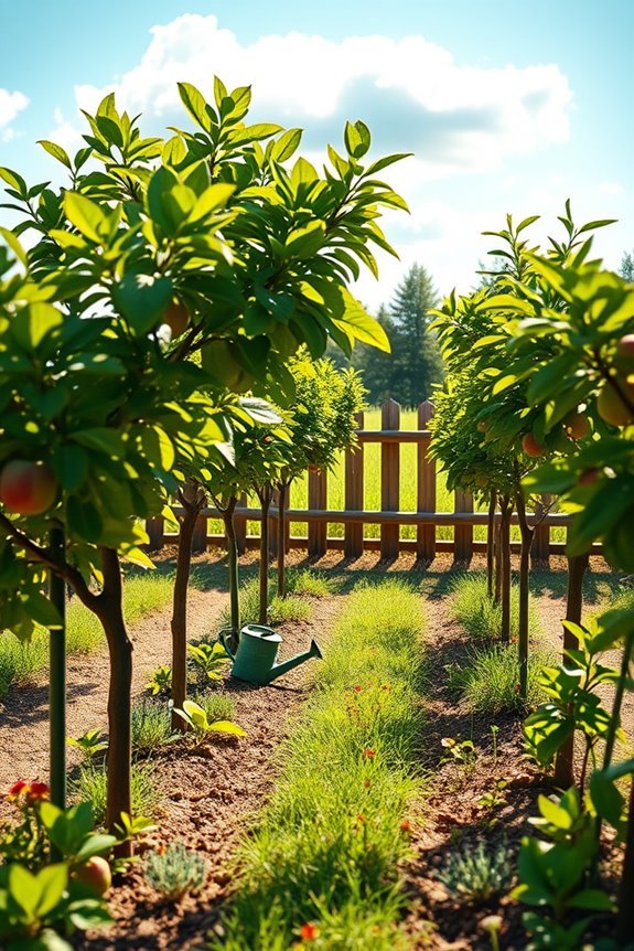 start a fruit orchard