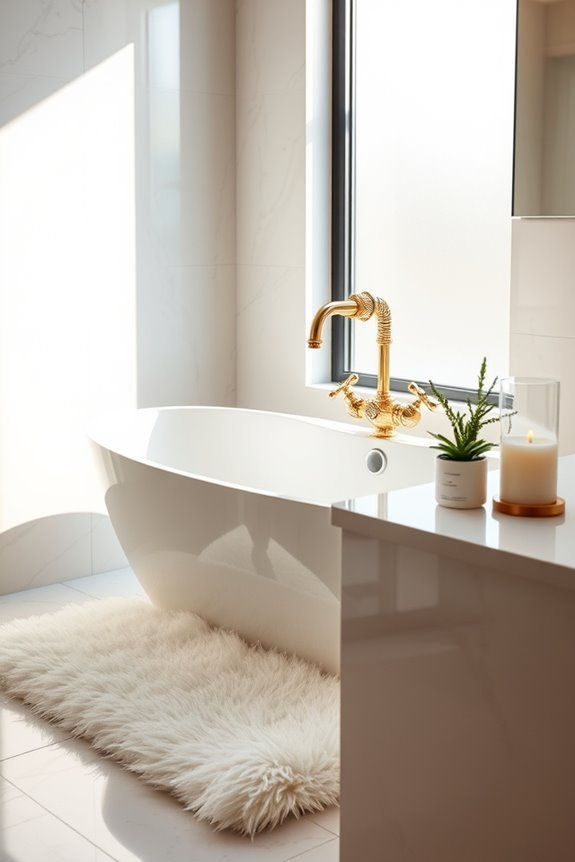 statement bathtub faucet elegance