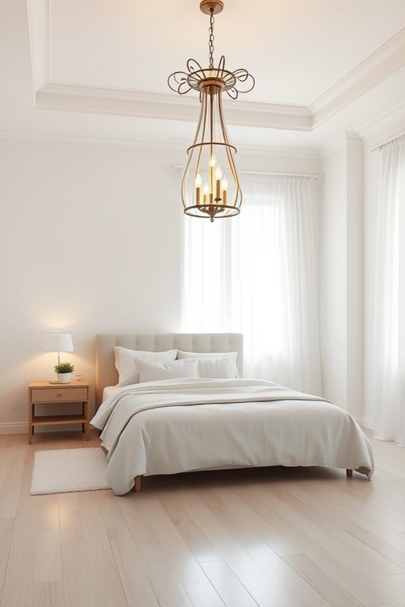 statement lighting enhances aesthetics