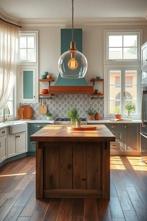 statement lighting enhances ambiance