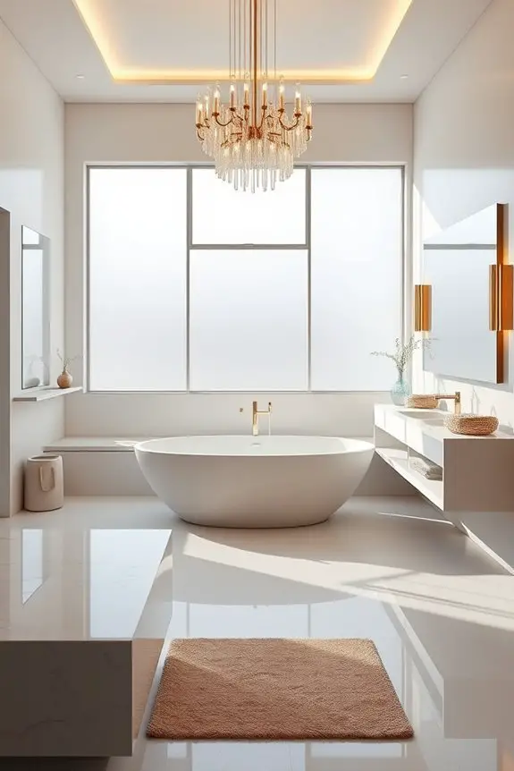 statement lighting enhances design