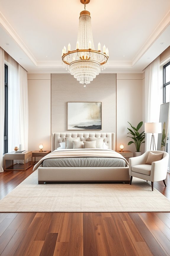 statement lighting enhances design