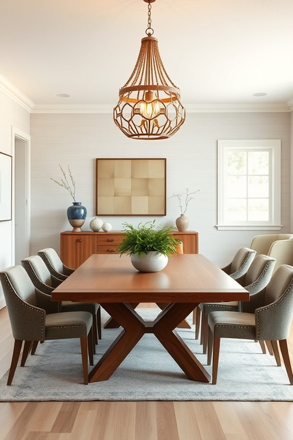 statement lighting enhances style