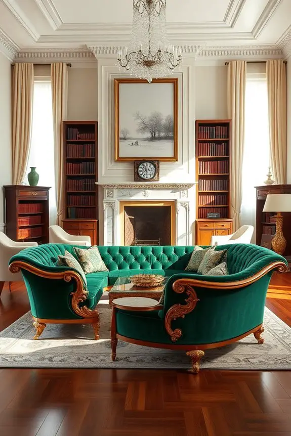 statement sofas elevate elegance
