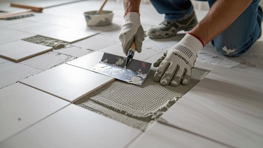 step by step tile installation