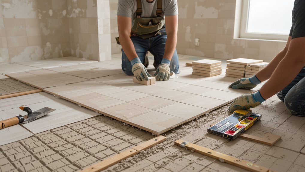 step by step tile installation