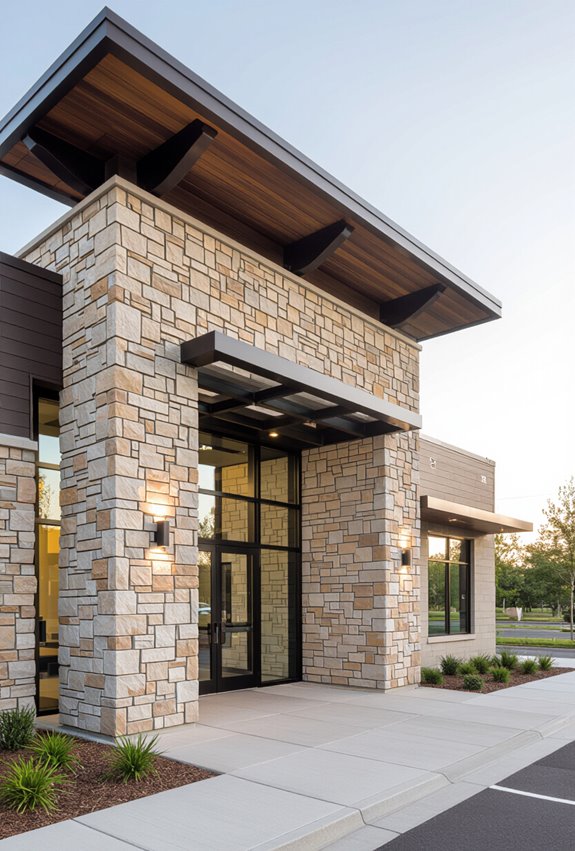 stone conveys durable trusted appeal