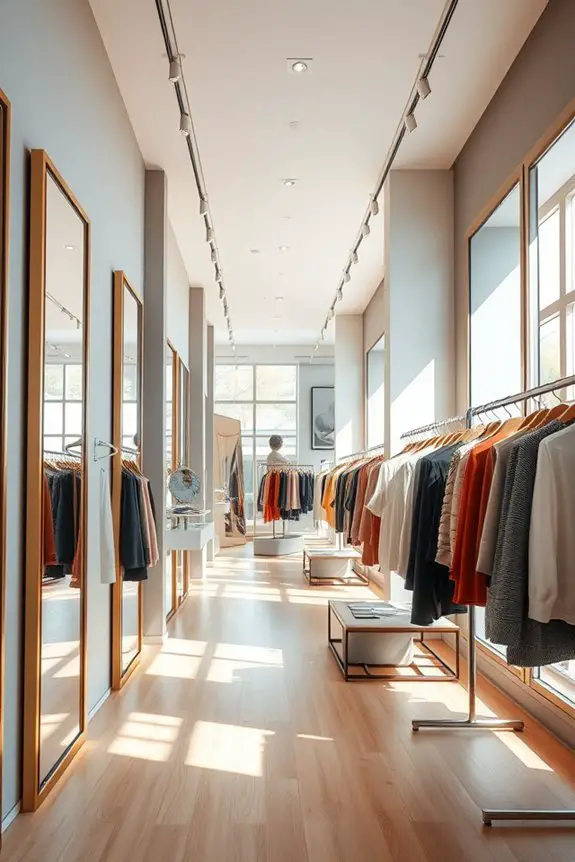 strategic mirror placement benefits sales