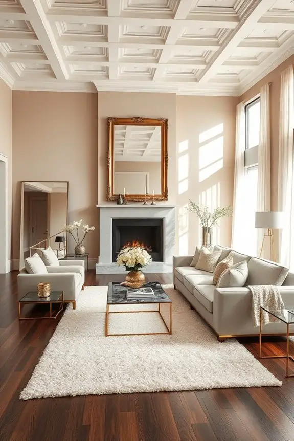 strategic mirror placement enhances space
