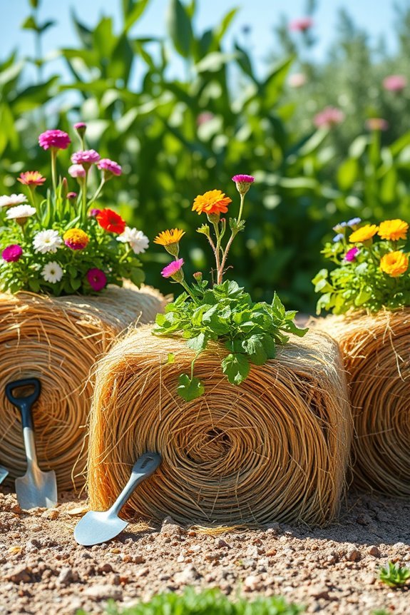 straw bale gardening benefits
