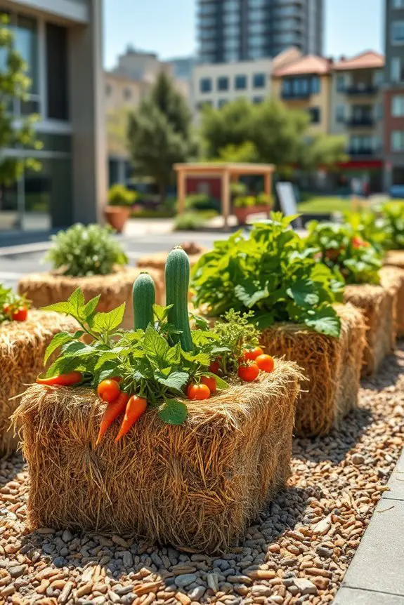 straw bale gardening techniques