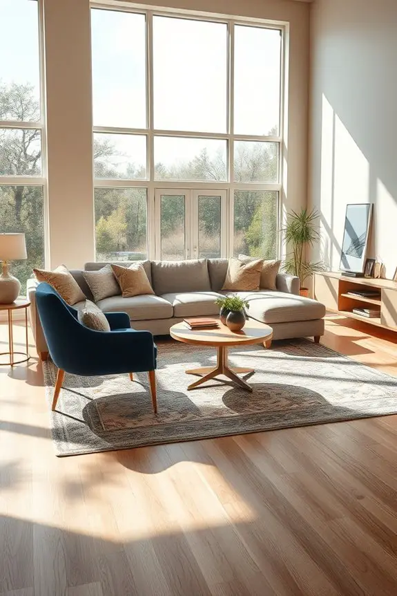 striking furniture arrangement techniques
