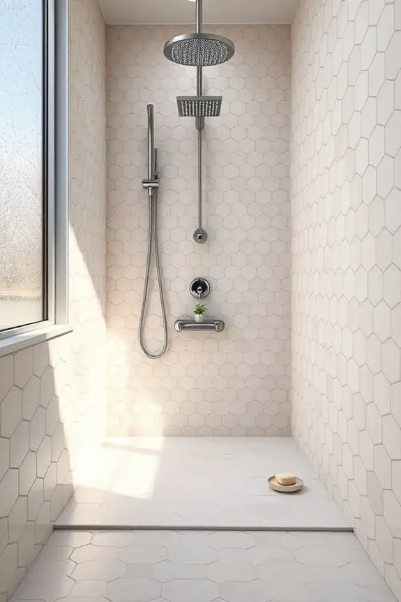striking hexagonal tile designs