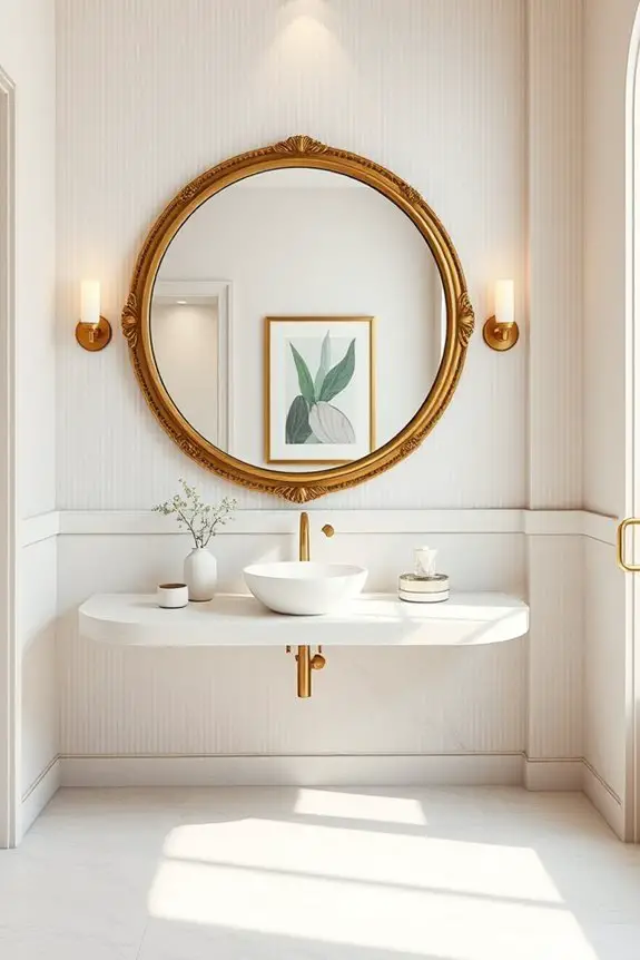 striking statement mirror design
