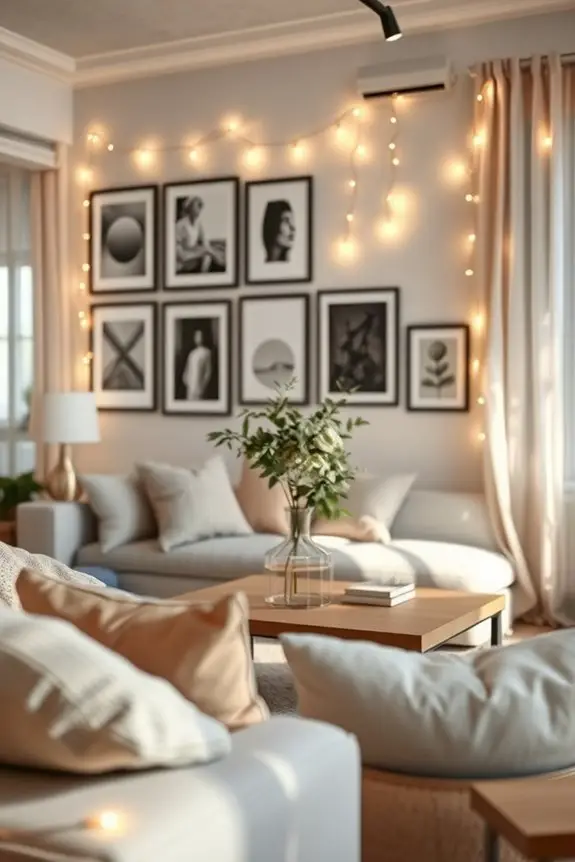string lights create ambiance
